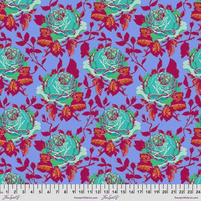 Vivacious Cotton Lawn by Anna Maria / Show Off - Periwinkle / Per 25cm