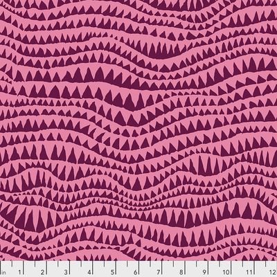 Kaffe - Shark&#39;s Teeth / Rose - 25cm