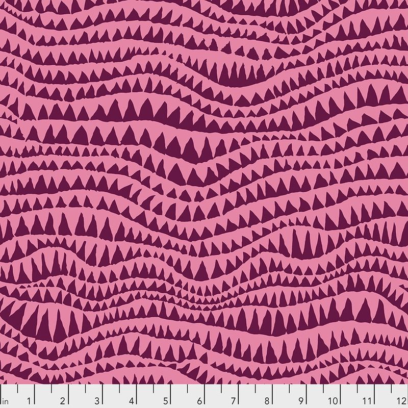 Kaffe - Shark&#39;s Teeth / Rose - 25cm