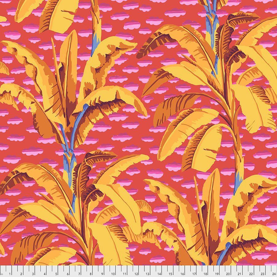 Kaffe - Banana Tree / Red - 25cm