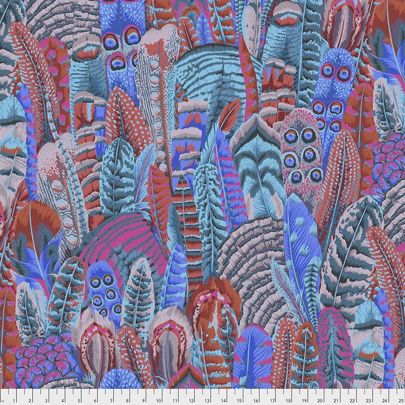 Kaffe - Feathers / Turquoise - 25cm