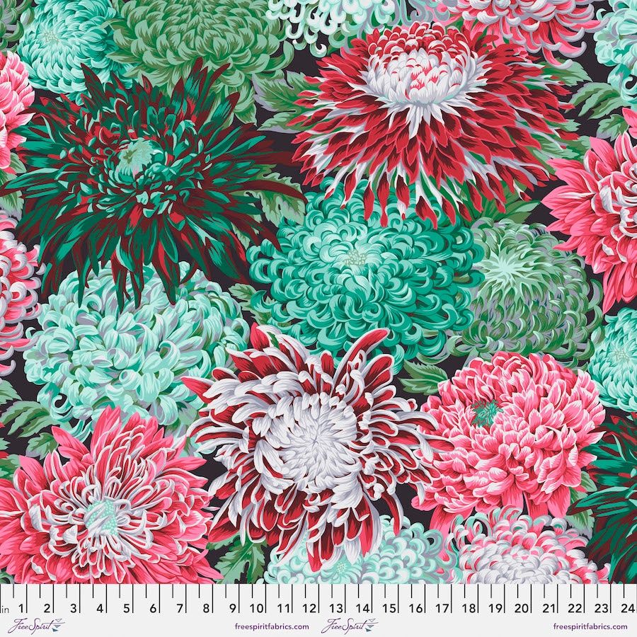 Kaffe - Japanese Chrysanthenum / Blush - 25cm