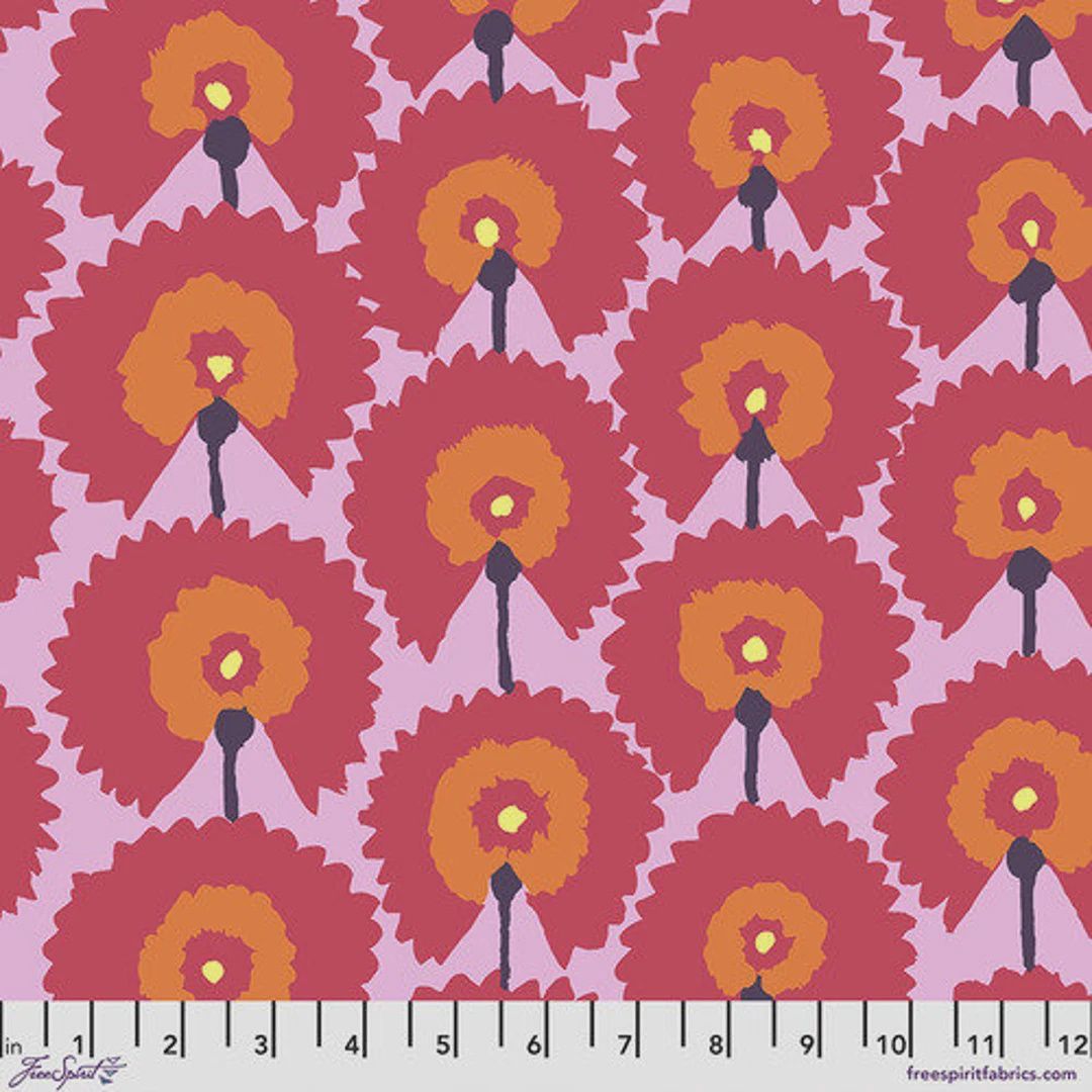 Kaffe - Regal Fans / Red - 25cm