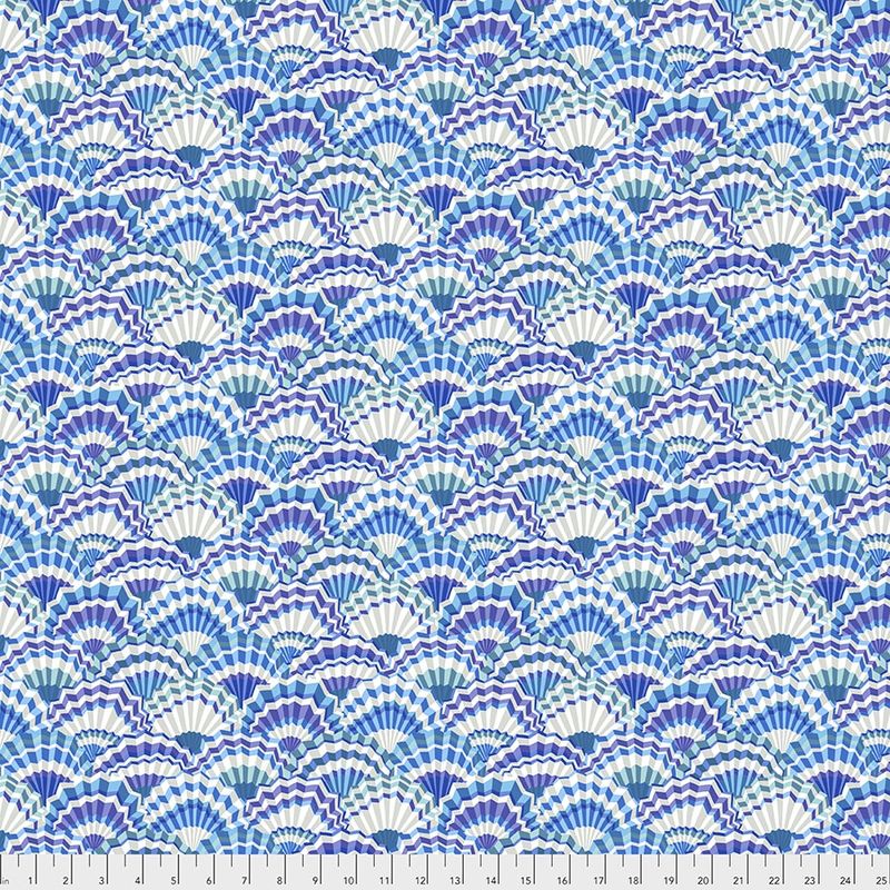 Kaffe - Paper Fans / Delft - 25cm