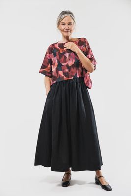 Eva&#39;s Sunday - Leilani Skirt / Black Linen