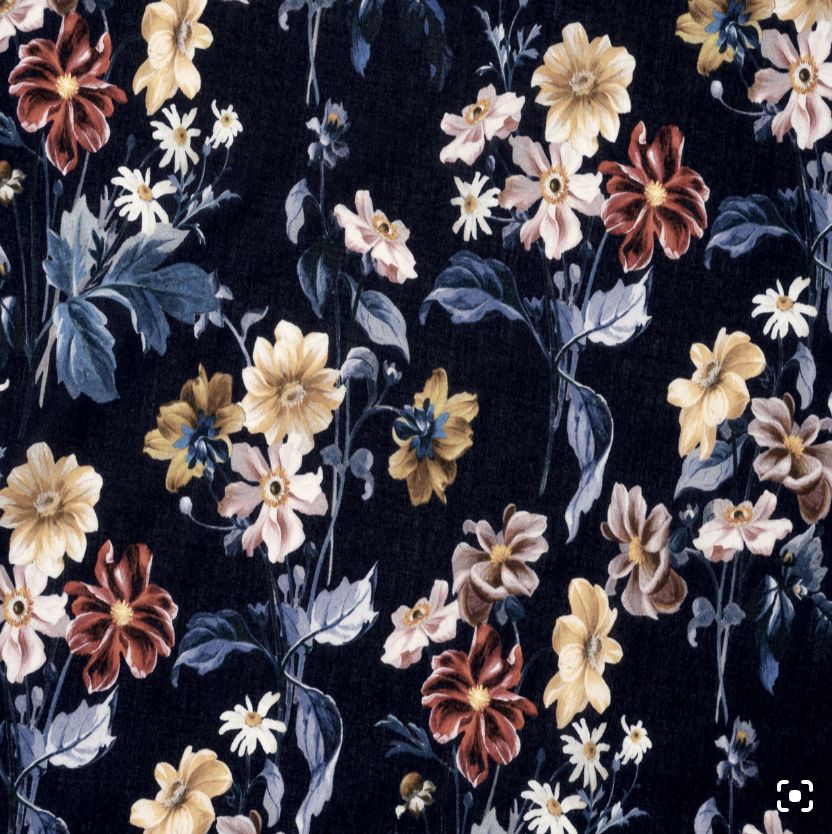 Liberty Tana Lawn - Barbara Covington A - 25cm