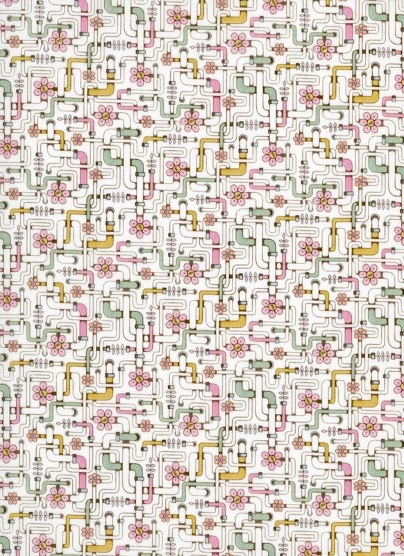 Liberty Tana Lawn - Pipe Dreams B - 25cm