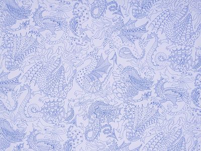 Liberty Tana Lawn - Delaney Dragon A - 25cm