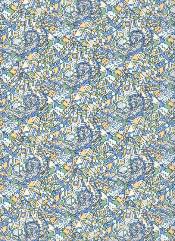 Liberty Tana Lawn - Brave Noah C - 25cm