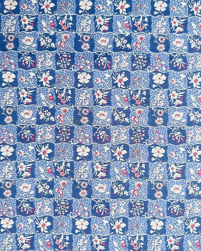 Liberty Tana Lawn - Gingham Garden - 25cm
