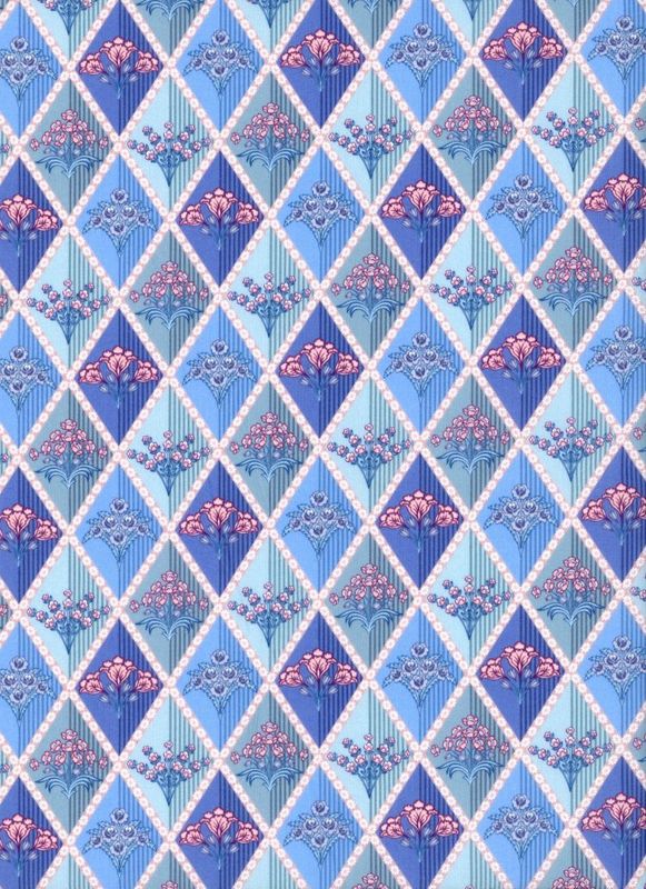 Liberty Tana Lawn - Floral Harlequinn C - 25cm