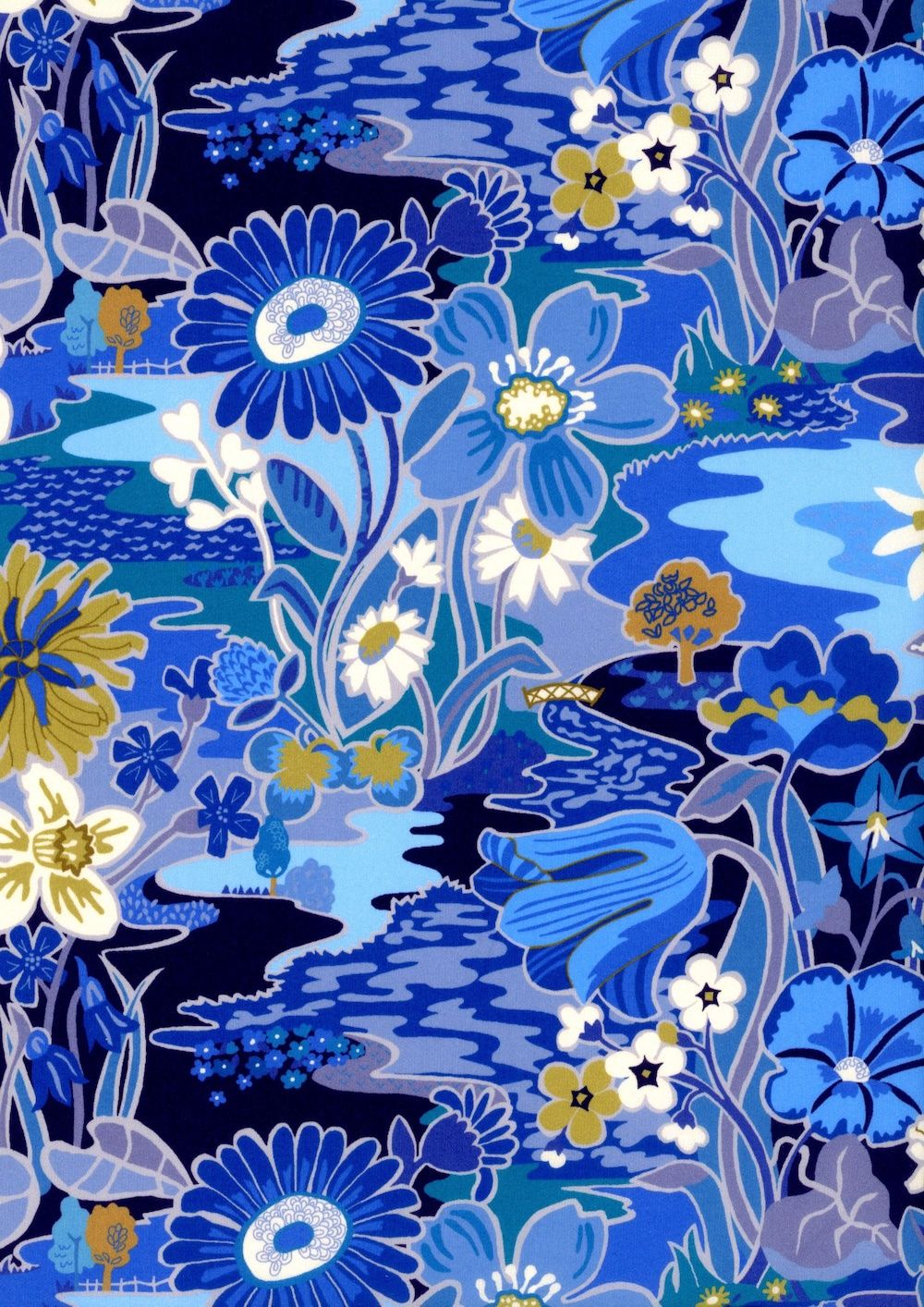 Liberty Tana Lawn - Sunshine Meadow B - 25cm