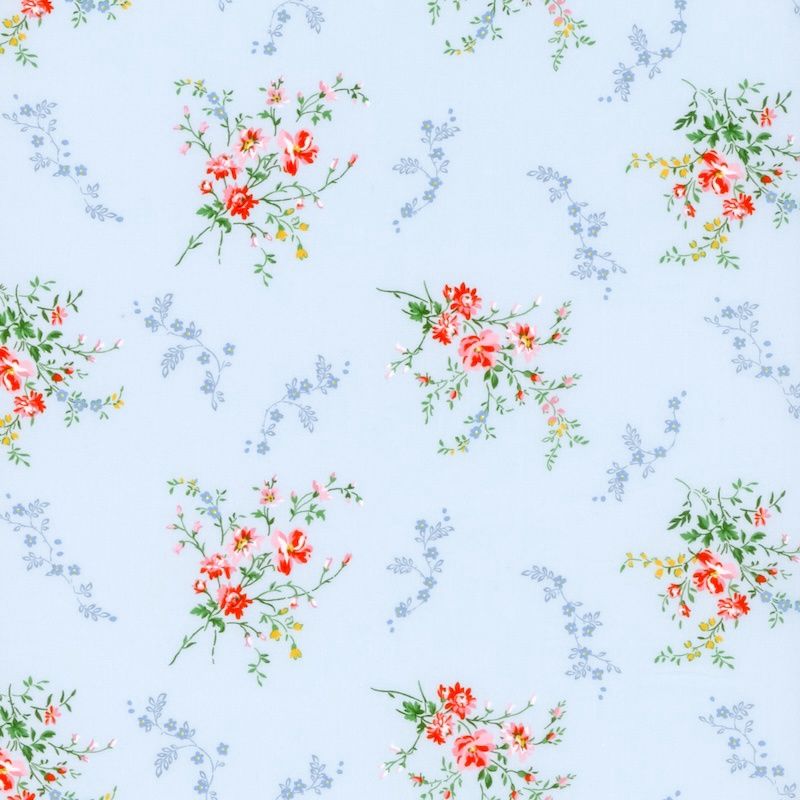 Liberty X Bridgerton - Garden Blooms B - 25cm