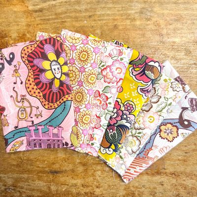 Liberty Tana Lawn Mini Bundle - AW25 Sunshine - 6 x 16th
