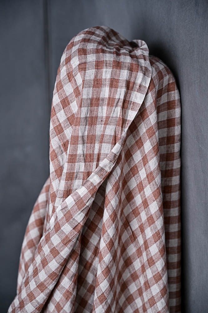 Merchant &amp; Mills Linen / Millie Gingham / per 25cm