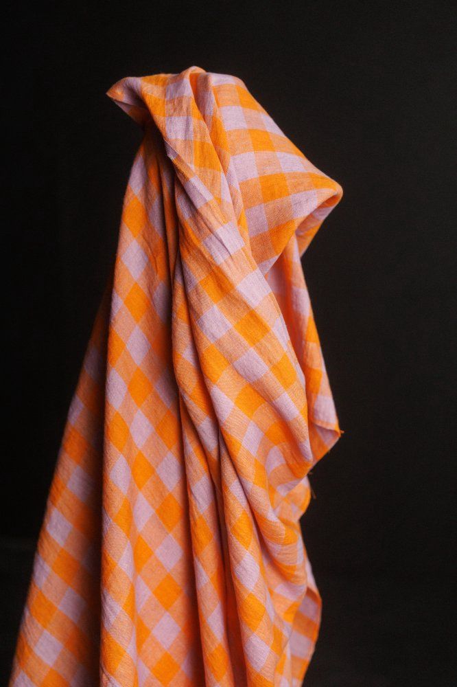 Merchant &amp; Mills Linen / Sweet Slice Gingham / per 25cm
