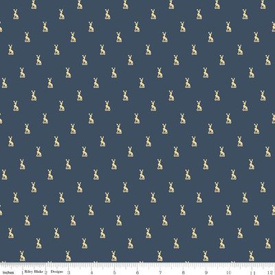 Jane Austen Collection / Emma - Family Crest Navy / per 25cm