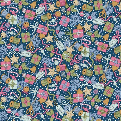 Liberty Lasenby Cotton / Festive Gifting B / 25cm