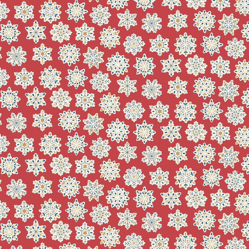 Liberty Lasenby Cotton / Snow Season A / 25cm