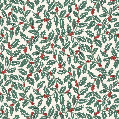 Liberty Lasenby Cotton / Swirling Holly A / 25cm