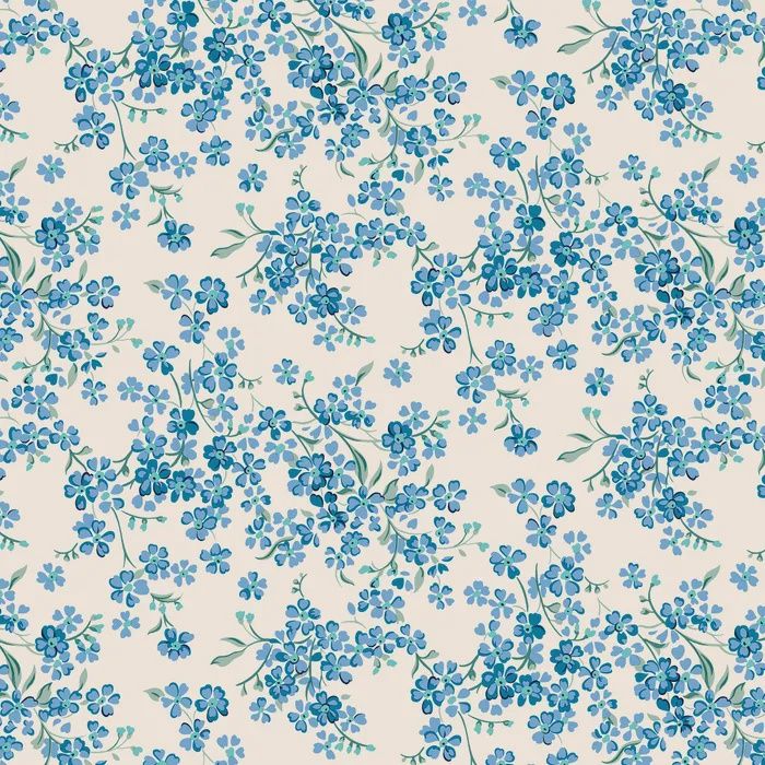 Liberty Lasenby Cotton / Floral Nostalgia C / 25cm