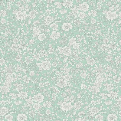 Liberty Lasenby Cotton / Emily Belle Soft Mint / 25cm
