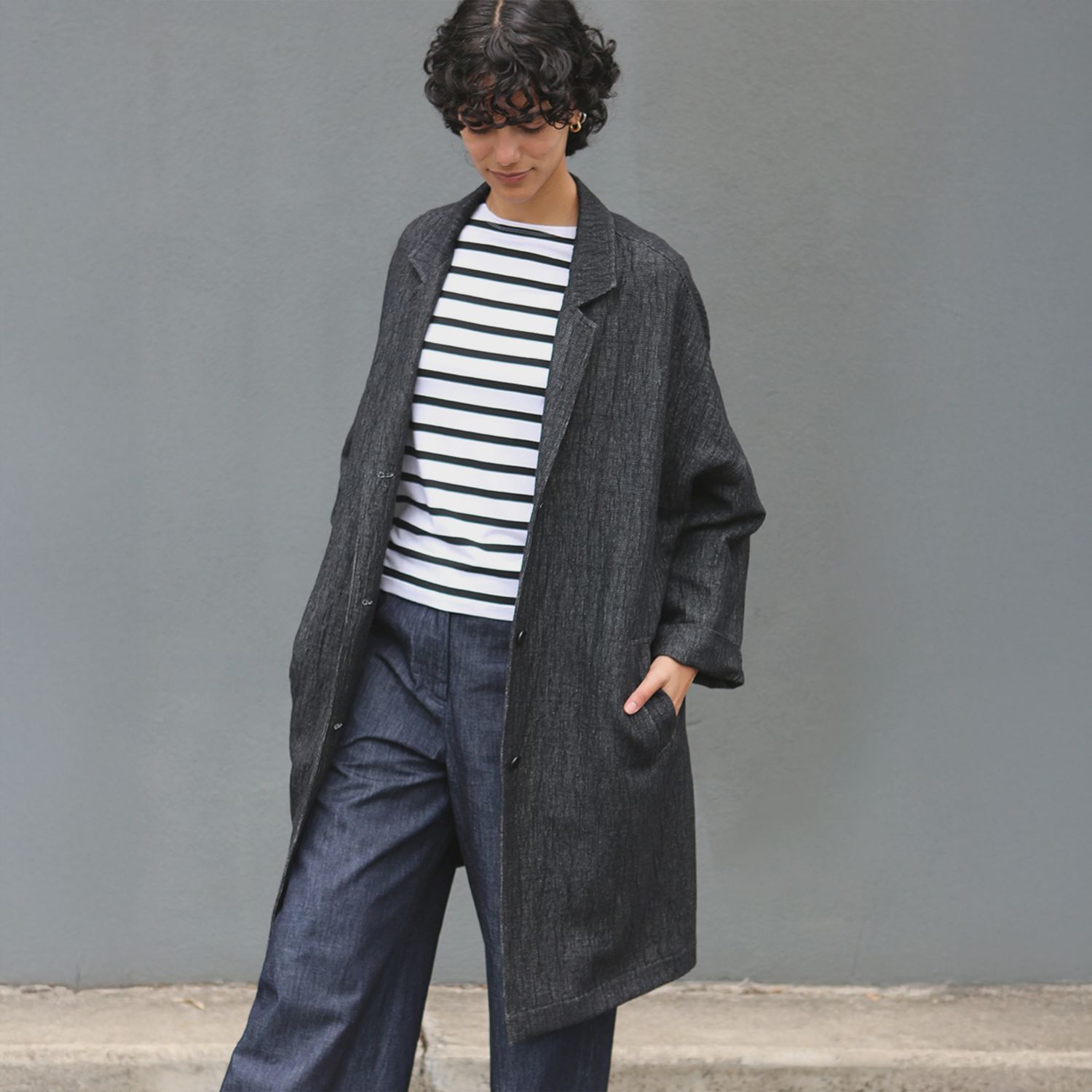 Lisbon Jacket Pattern by Tessuti