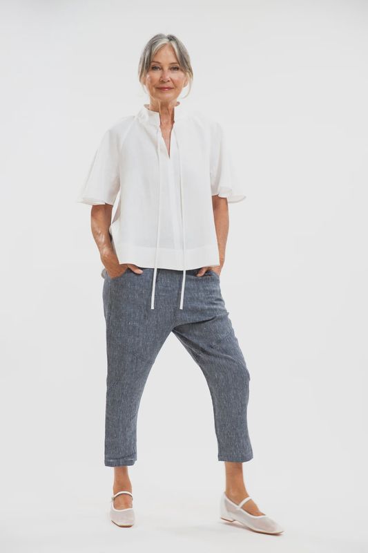 Gaynor Top / White
