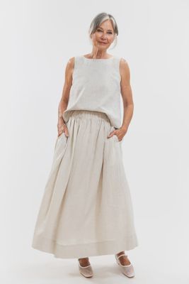 Leilani Skirt / Neutral Crush