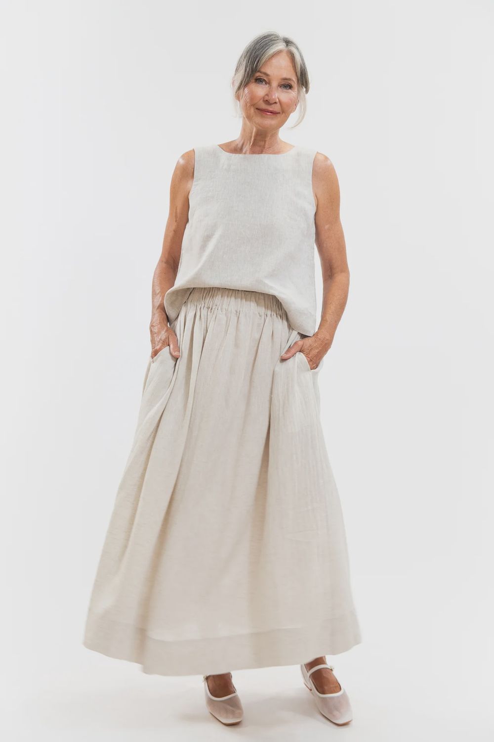 Leilani Skirt / Neutral Crush, Size: S