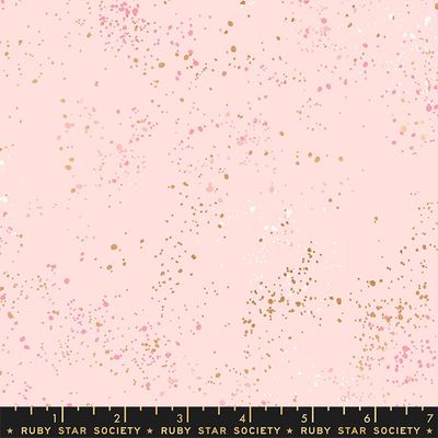 Ruby Star Society / Speckled / Pale Pink / per 25cm