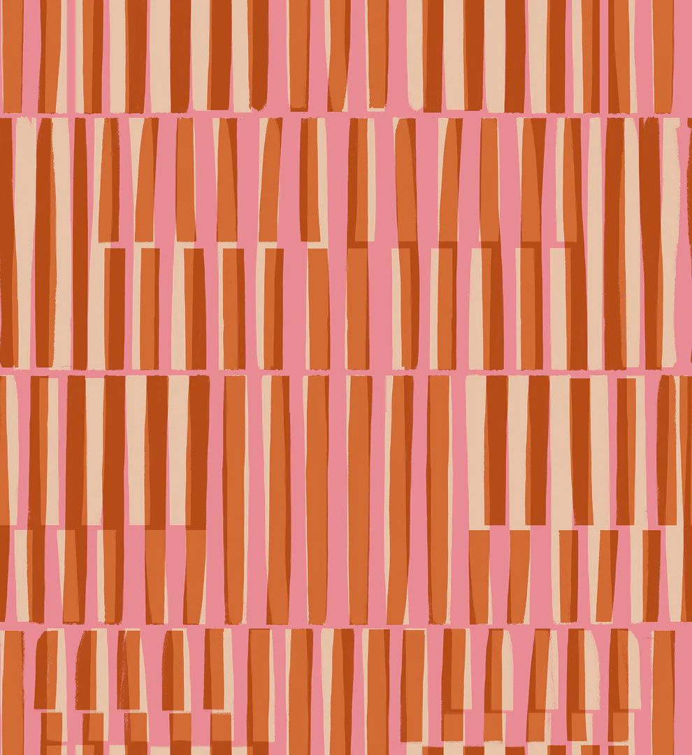 Ruby Star Society Geometry / Washi - Sorbet / per 25cm