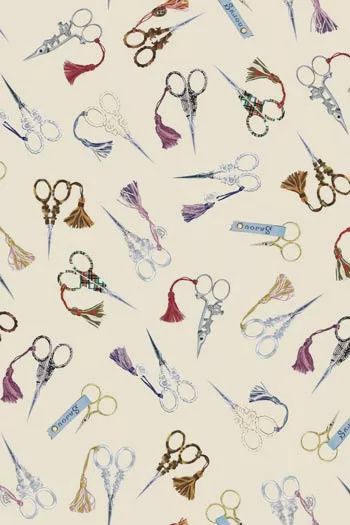 Maison Sajou / Iconic Scissors / Large Fat Quarter