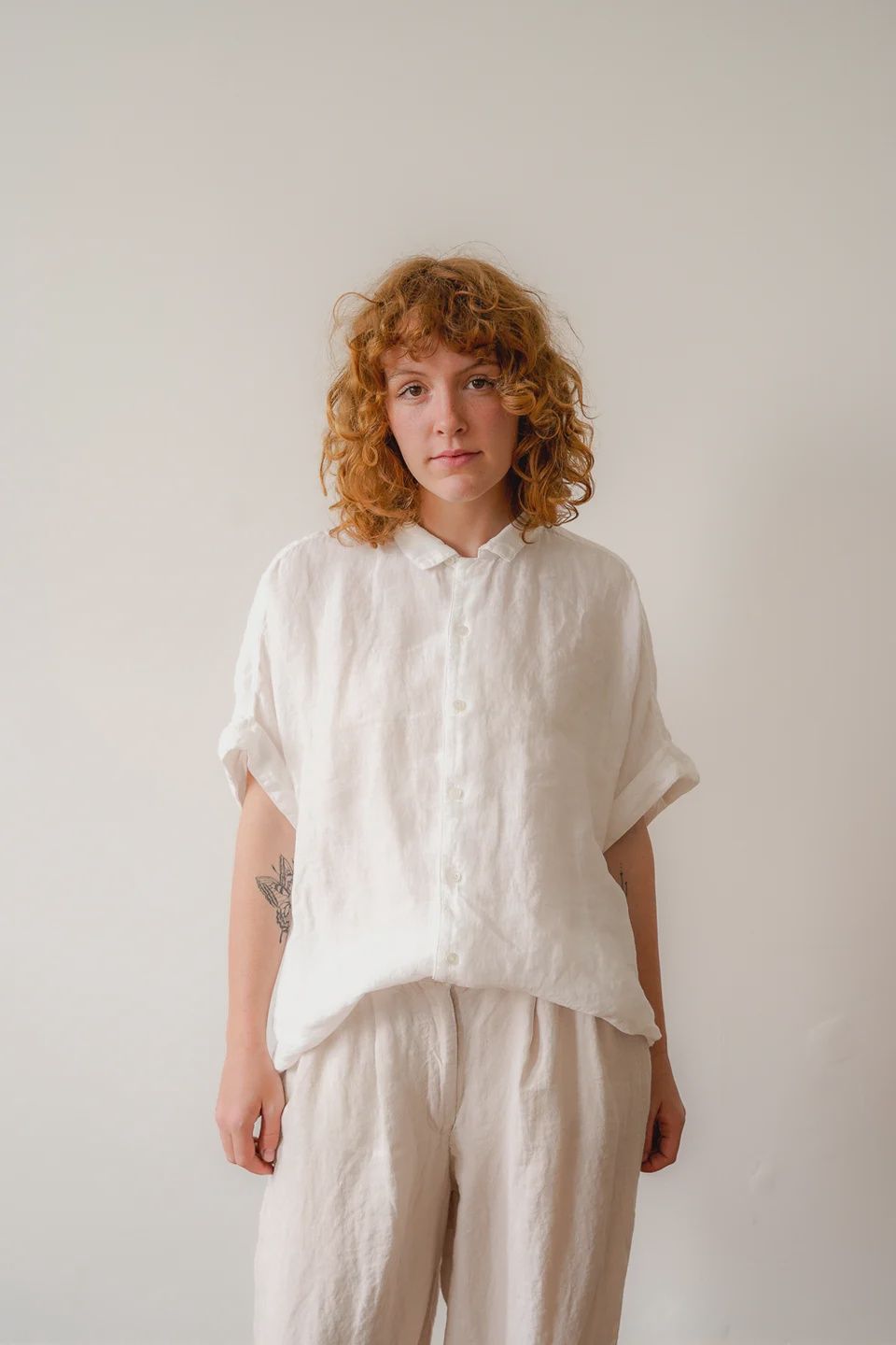 Metta - Pippi Short Sleeve Blouse, Size: S/M