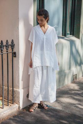 Metta Emily Skirt / Light Linen / OS