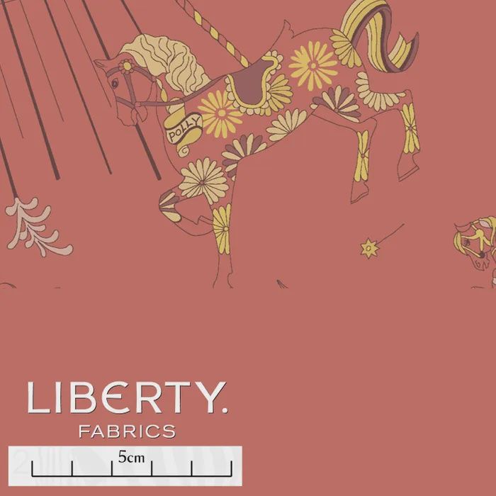 Liberty Tana Lawn Year of the Horse / Emolly Can-Can B / 25cm