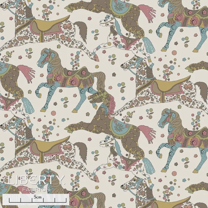 Liberty Tana Lawn Year of the Horse / My Little Pace A / 25cm