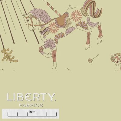 Liberty Tana Lawn Year of the Horse / Emolly Can-Can C / 25cm