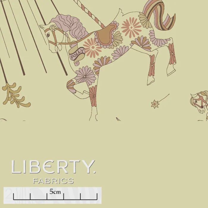 Liberty Tana Lawn Year of the Horse / Emolly Can-Can C / 25cm