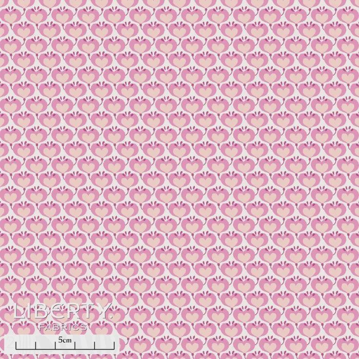 Liberty Tana Lawn - Liberty In Love / Enamoured A / 25cm