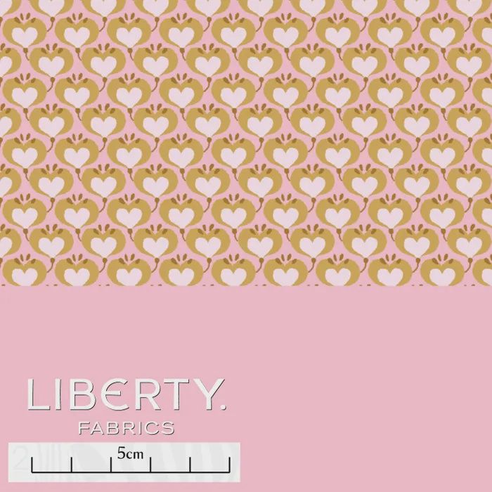 Liberty Tana Lawn - Liberty In Love / Enamoured B / 25cm