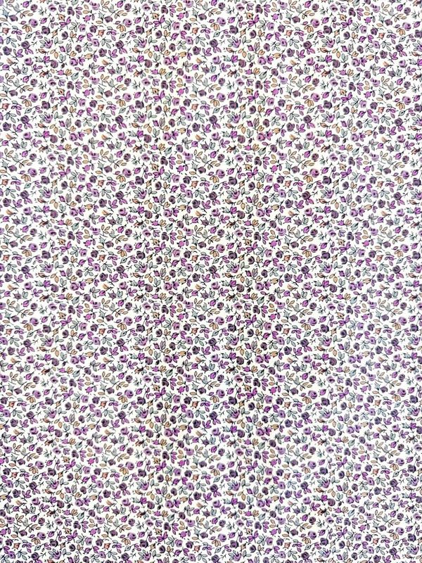 Hokkoh / Printed Lawn 8C Ditsy Purple / 25cm