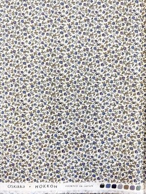 Hokkoh / Printed Lawn 8E Ditsy Blue / 25cm