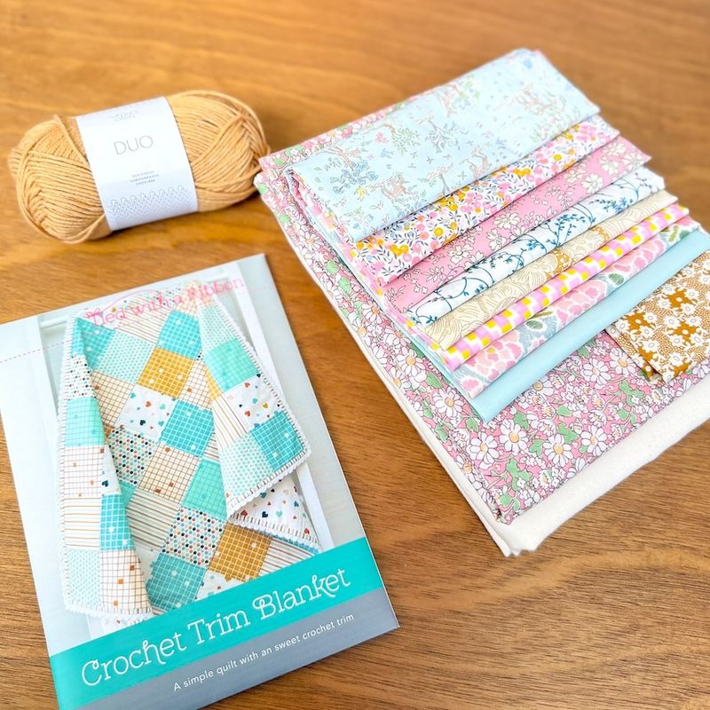 Baby Quilt Kit OR Bundle / Liberty Pastels