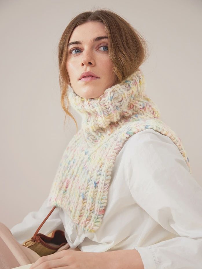 Hannah Neck / Sandnes Garn Pattern