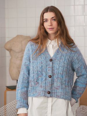 River Cardigan / Sandnes Garn Pattern