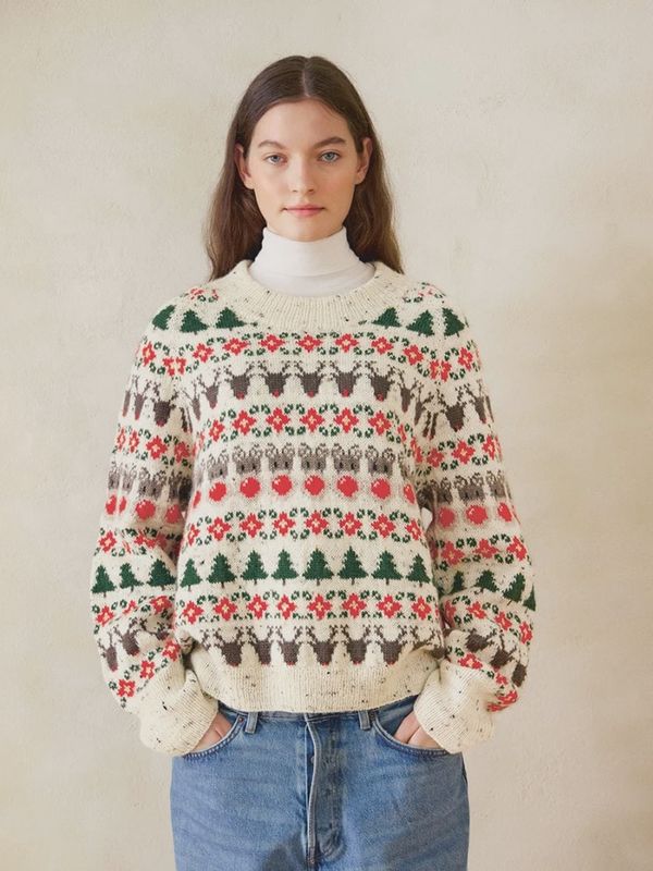 Christmas Sweater / Sandnes Garn Pattern