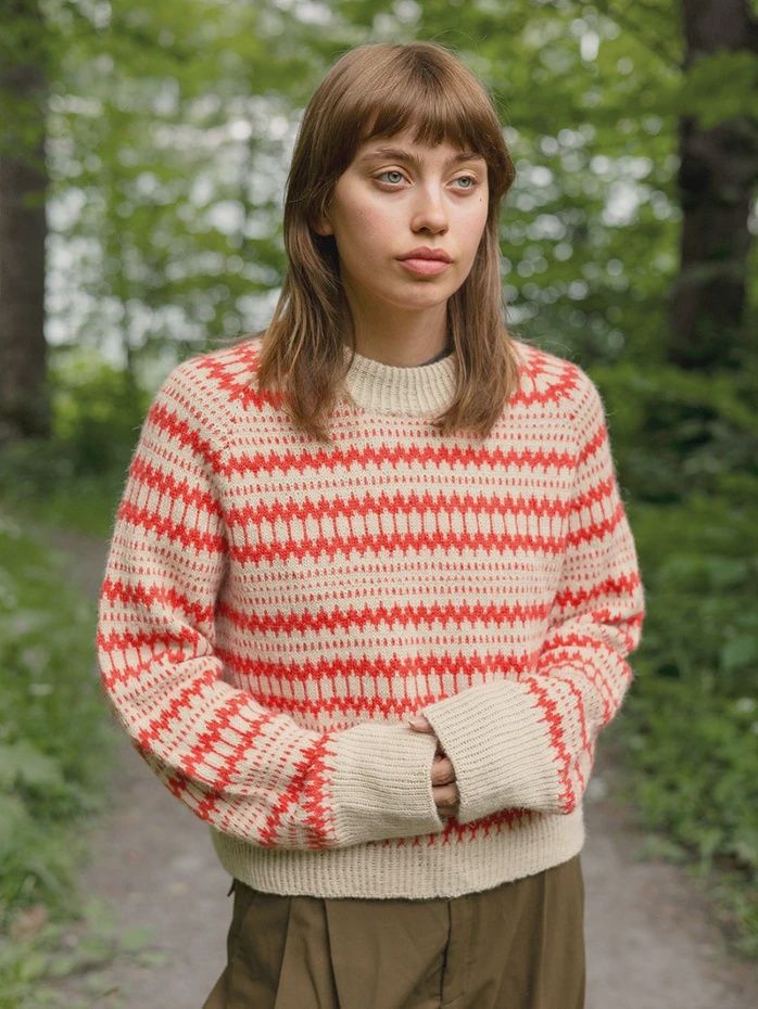 Kleiva Sweater / Sandnes Garn Pattern