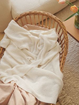 Blanket in Ridges - Baby / Sandnes Garn Pattern