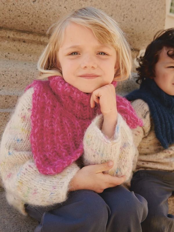 Hannah Neck - Junior / Sandnes Garn Pattern